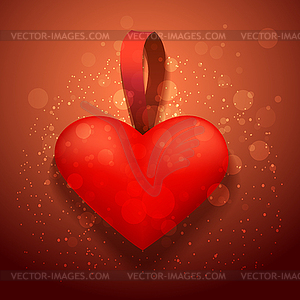 Toy Heart - vector clip art