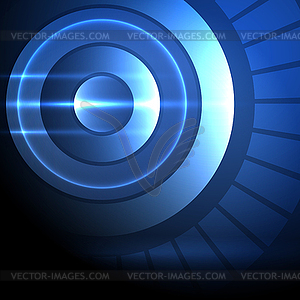 Abstract Blue Background - vector clipart