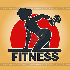 female fitness clipart