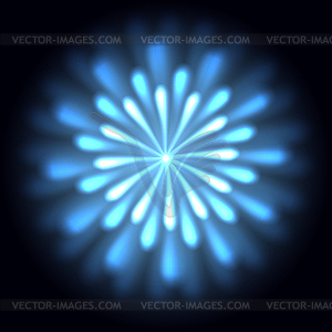 Abstract Chrysanth Flower Background - vector image