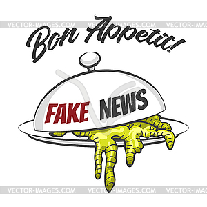 Fake News Concept - vector image