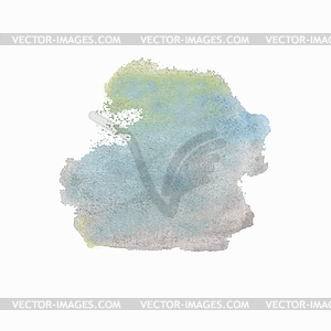 Watercolor blot - vector image