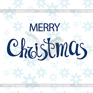 Greeting card with Christmas - vector clipart