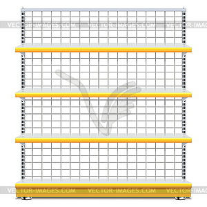 Supermarket Shelves - vector image