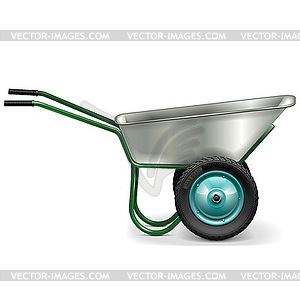 Construction Wheelbarrow - vector image