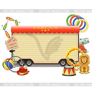 Circus Billboard - vector clipart