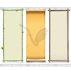 Boards Set  - color vector clipart