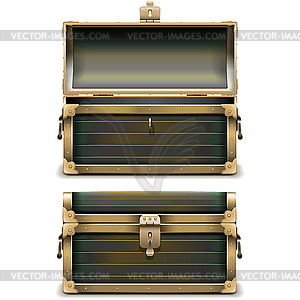 Old Chest - vector image