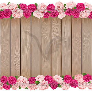 Seamless Flower Frame - vector clipart