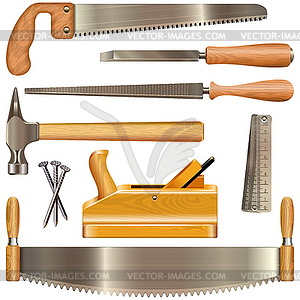 woodshop tools clipart