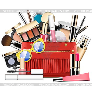 Cosmetic Bag - vector image