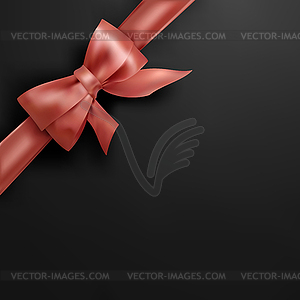 Corner Bow - vector image