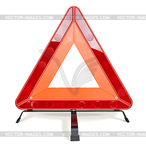 Triangular Road Sign - vector image