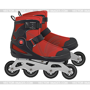 Roller Skates Icon - vector EPS clipart