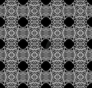 Seamless decorative pattern - vector clip art