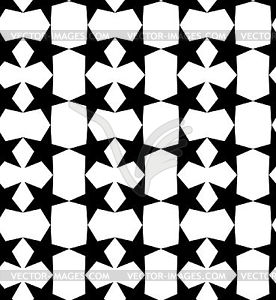 Seamless decorative pattern with a stars - vector clipart
