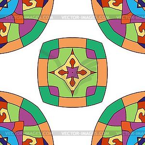 Pattern in a bright colors - vector clip art