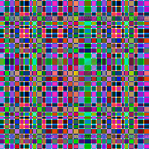 Abstract color background. Fancy pixel squares - vector clipart