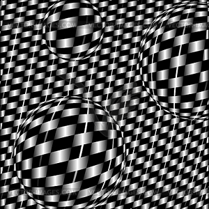 Checkerboard background - vector image