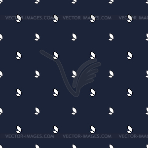 Seamless texture with small white pattern - vector clipart