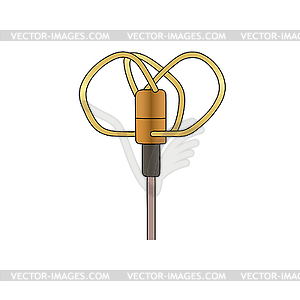 Cloverleaf antenna - vector image
