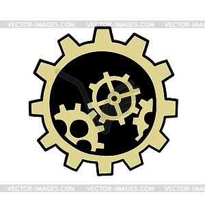 Gears element - vector clipart