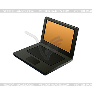 Notebook - color vector clipart