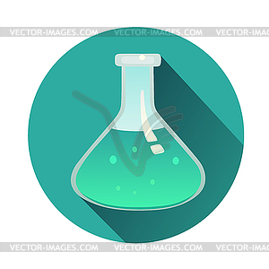 Chemical bottle - vector clipart