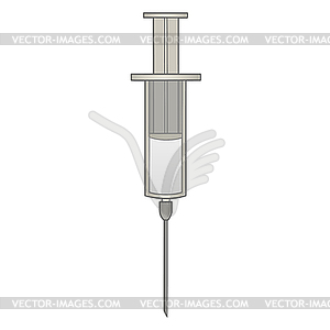 Syringe - vector clipart