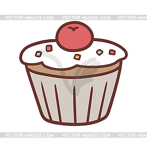 Mini cake - vector clip art