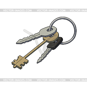 Keys - vector clip art