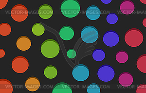 Color holes background - vector image