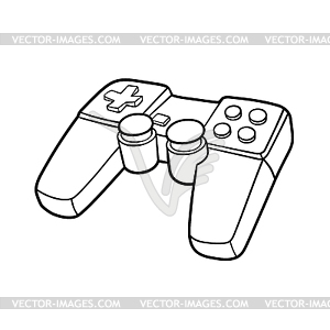 Gamepad symbol - vector image