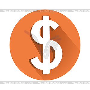 Dollar symbol - vector clip art