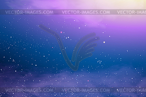 Bright colorful cosmos . Abstract cosmic - vector clipart