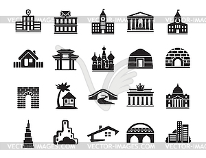 Signs logo . Urban infrastructure icons set, - vector clipart