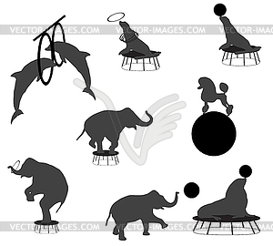 Circus show - vector clip art