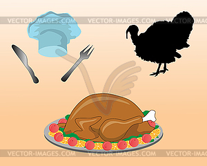 Turkey - royalty-free vector image