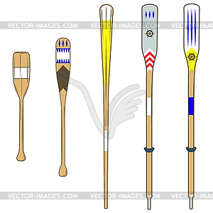 Oars - vector clip art