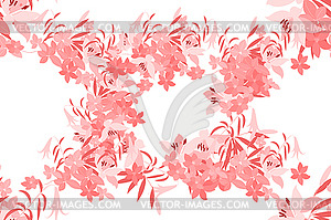 Цветочная лилия арабис - изображение векторного клипарта