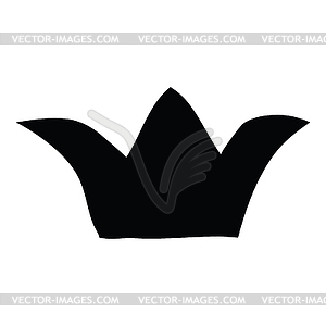 Crown Silhouette For Your Design - vector clipart