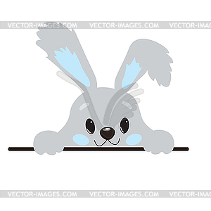 Cute Little Easter Bunny - vector image