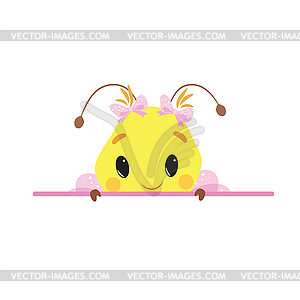 Cute Little Bee - vector clipart