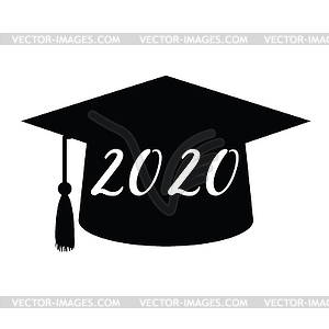 graduation cap black and white clip art