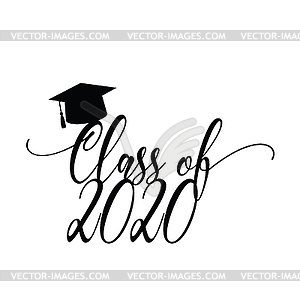 Graduate Cap, Congratulatory For Graduation of - vector clipart