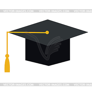 Graduate Cap, Congratulatory For Graduation of - vector image