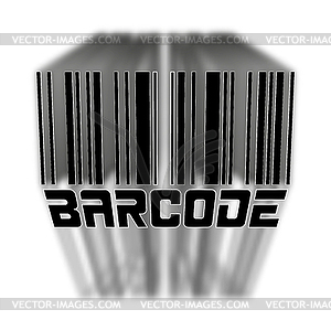 Bulk barcode - vector image