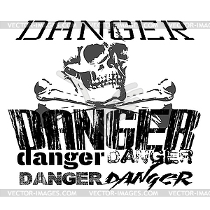 Danger - vector image