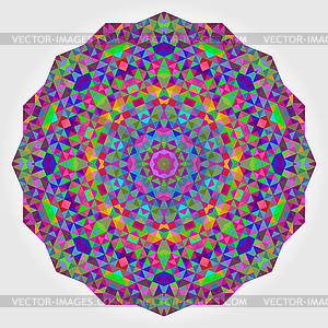 Абстрактный красочный круг фон. Геометрическая - изображение в векторном виде