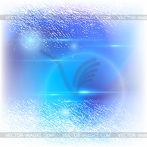 Абстрактный синем фоне света - векторное изображение EPS